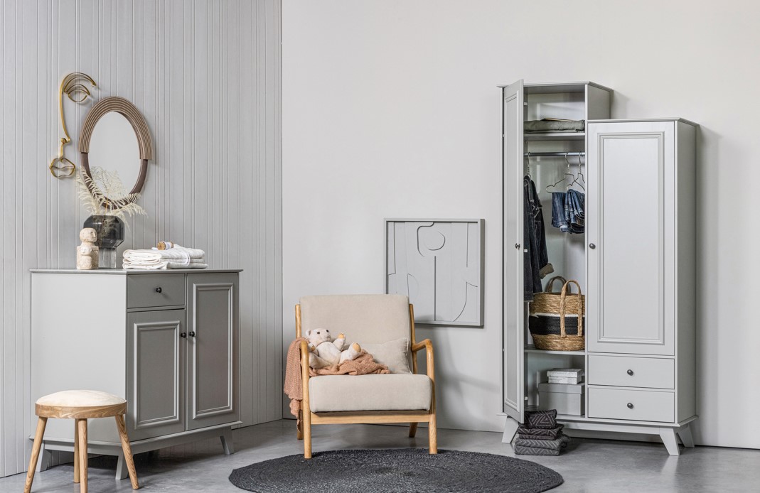 Szafa 'Lily' - Szara