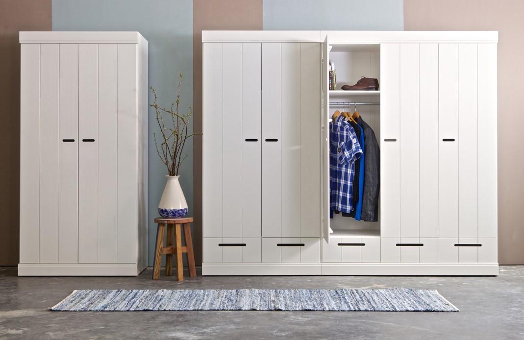 Szafa 'Connect' z szufladami - biała