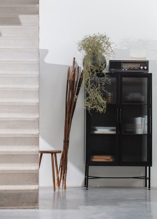 Witryna 'Zion' - Czarny