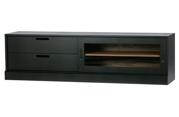 Stolik TV 'James' - Czarny