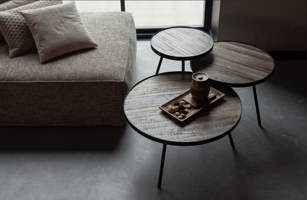 Sofa 'Bean' 4-osobowa - Szara