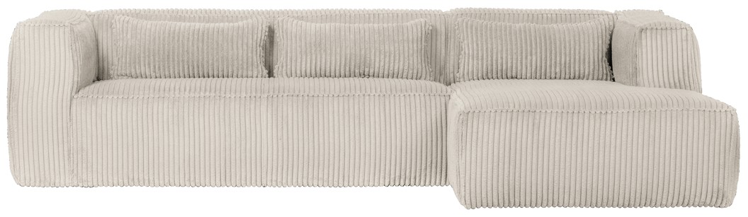 Sofa 'Bean' 4-osobowa - Jasnoszara/Manchester