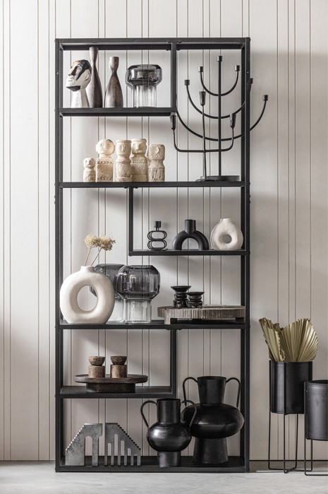 Świecznik 'Rosa' 28 cm - Brązowy