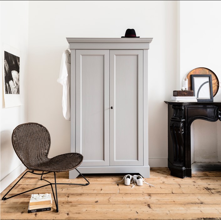 Szafa 'Isabel' - Betonowo-szara