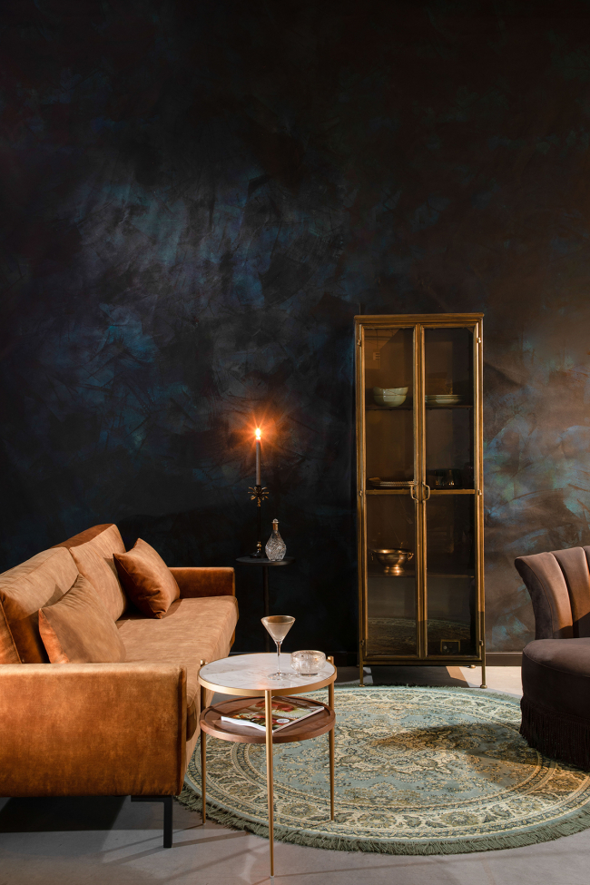 Szafka 'Gertlush' - Złota/Czarna