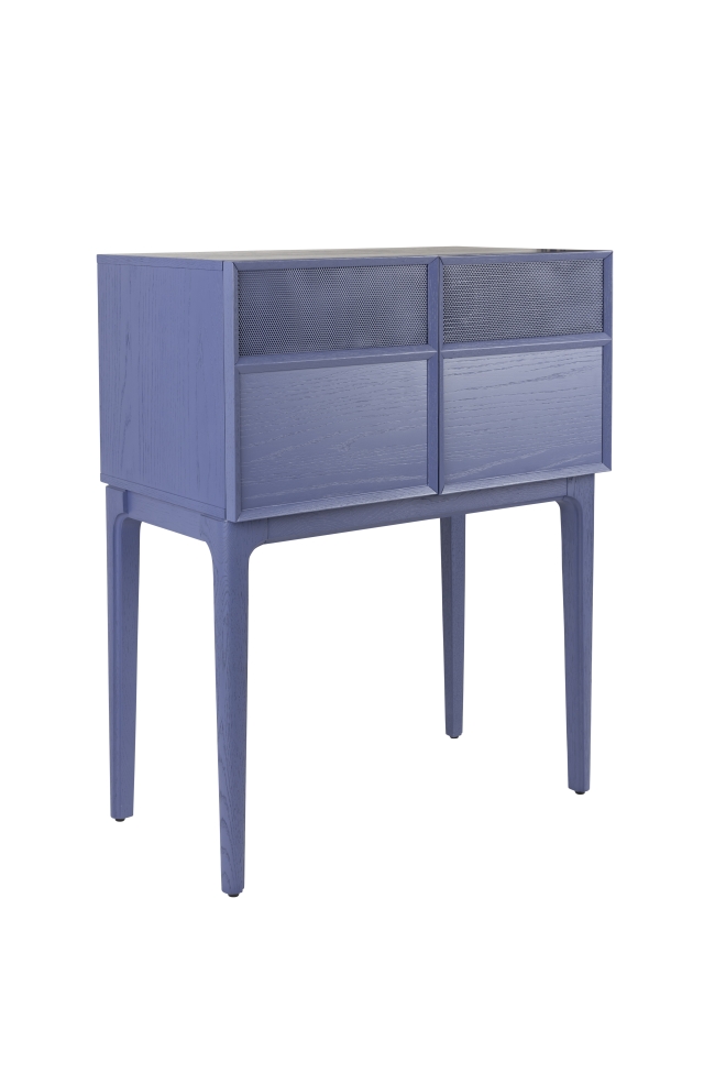Stolik boczny 'June' - Fioletowy