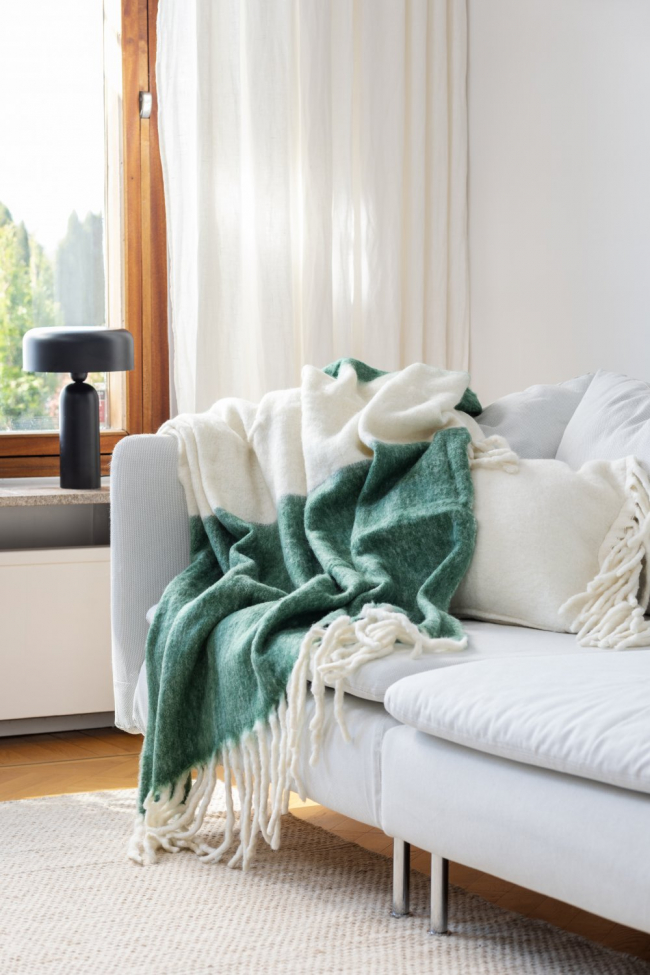 Krata 'Carrie' 130x170cm - Zielona