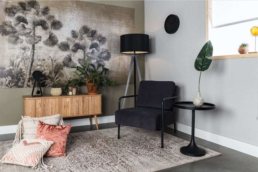 Stolik RTV 'Barbier' - Naturalny