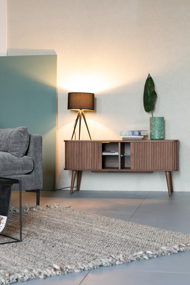 Stolik RTV 'Barbier' - Orzech