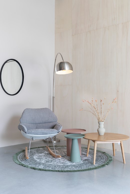 Lampa podłogowa 'Bow' - Srebrna