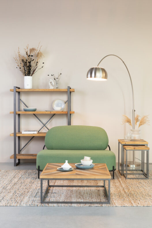 Lampa podłogowa 'Bow' - Srebrna