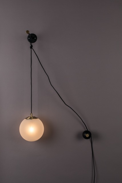 Lampa ścienna 'Bulan' 32x61 - Biały