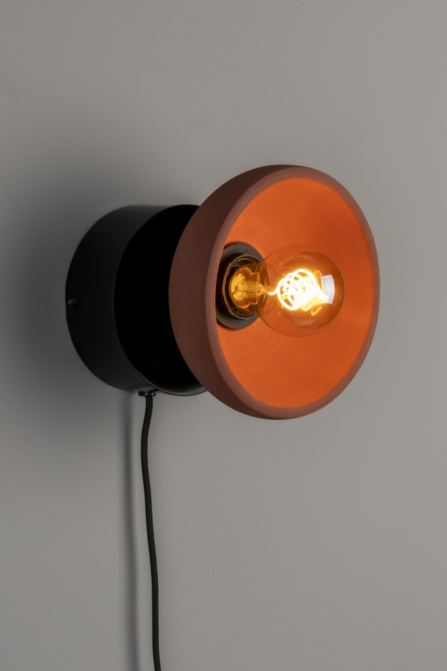 Lampa ścienna 'Zahra' - Czerwony