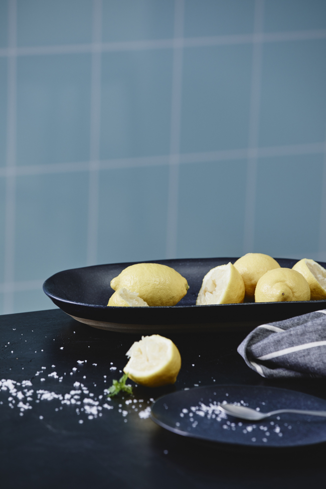 Talerz 'KORNIG' - Granatowy