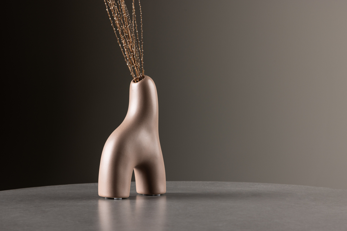 Wazon 'Mallorca' - Brązowy