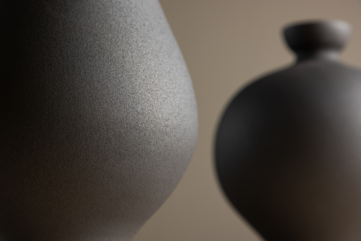 Wazon 'Santander' 24cm - Czarny