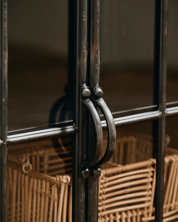 Szafka 'Downtown Black' 2 - Czarny