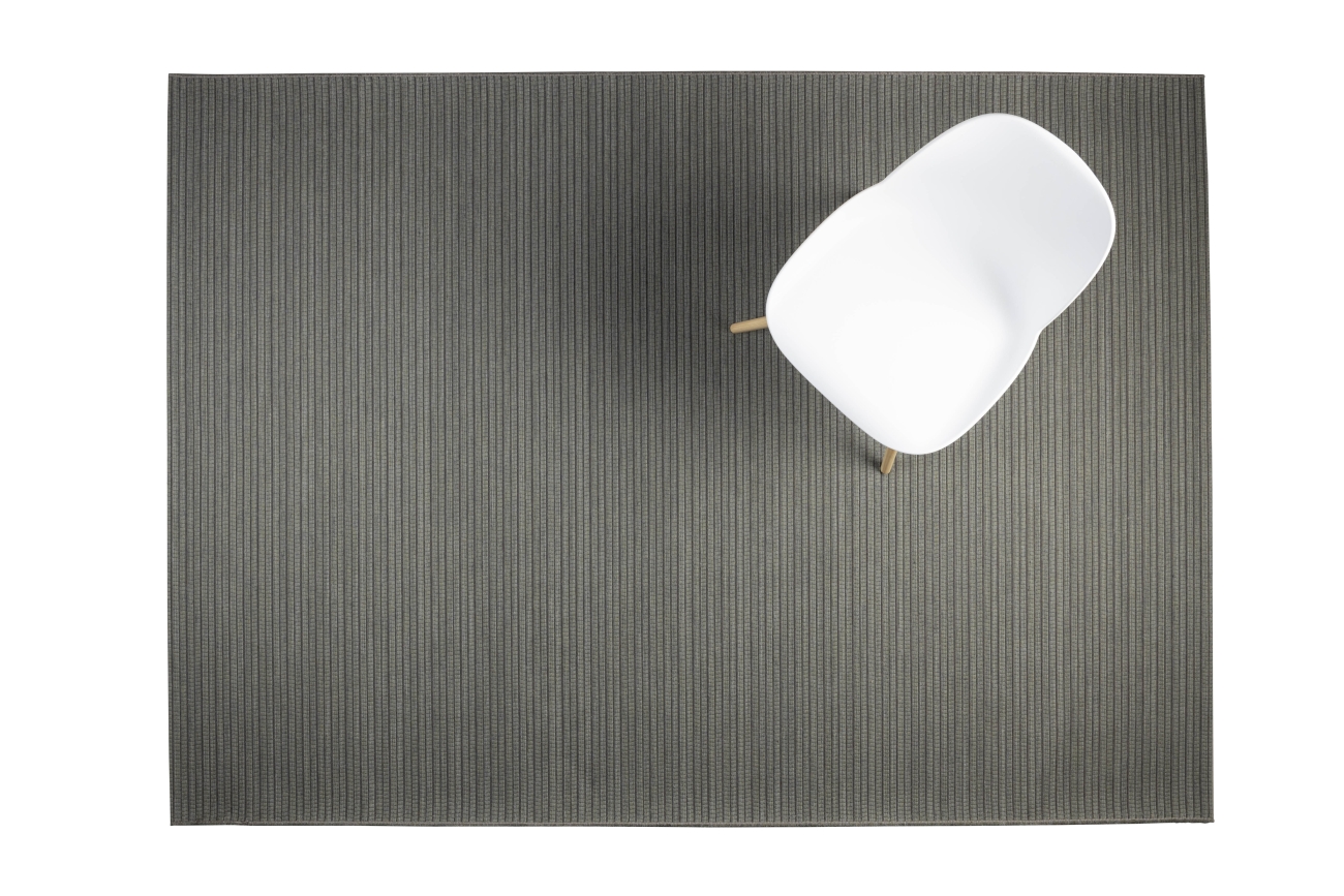 Dywan wełniany 'Waves' 170x240cm - Czarny