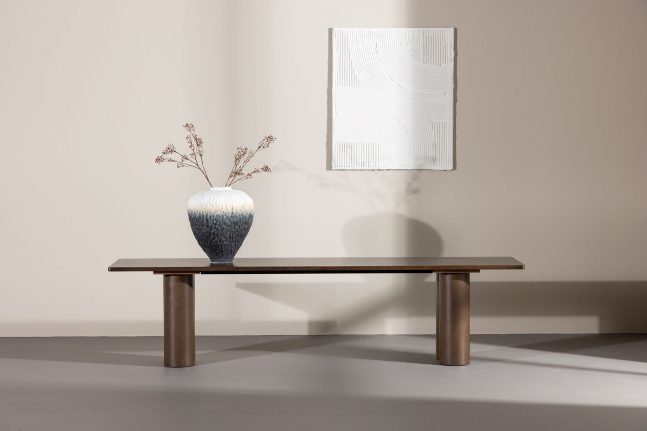 Ławka 'Setúbal' - Zamszowa