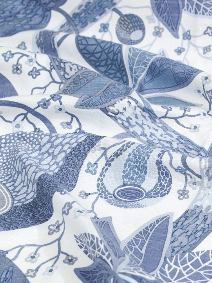 Obrus 'A&E' 140x250 - Niebieski