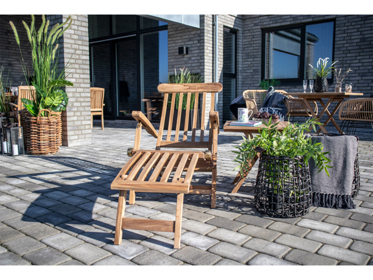 Leżak 'Arrecife' - Teak