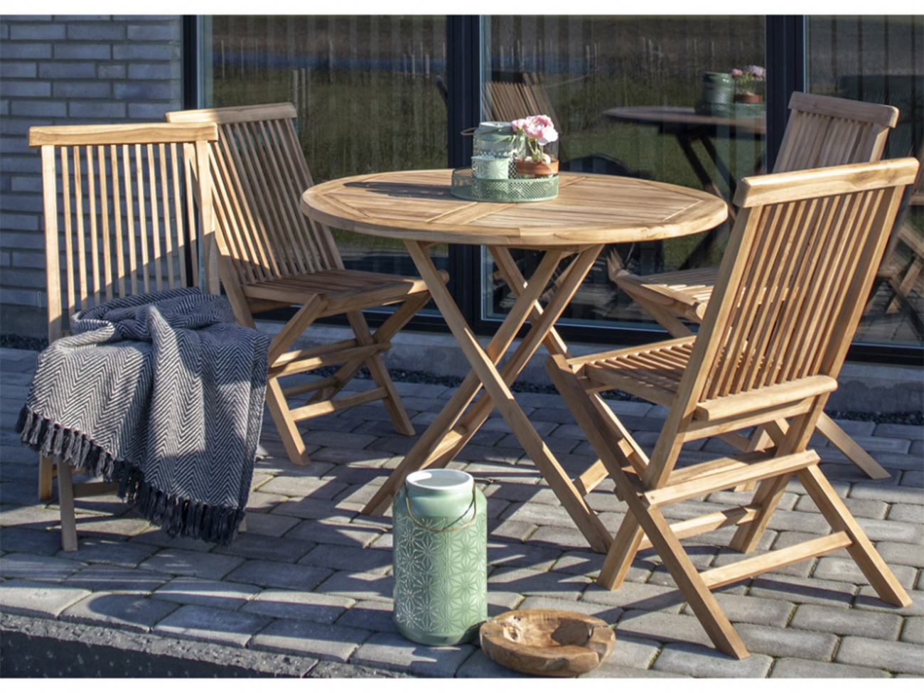 Krzesło ogrodowe 'Toledo' - Teak