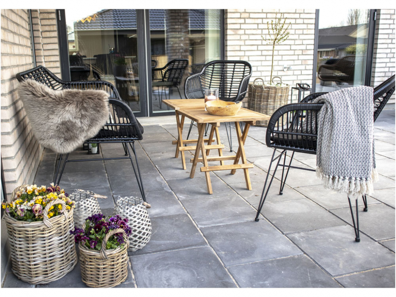 Sofa 'Trieste' - Czarny