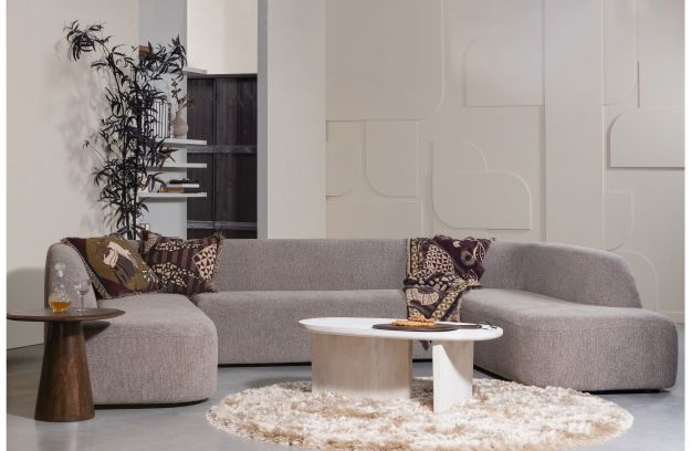 Stolik kawowy 'Posture' Okrągły 60cm - Orzech