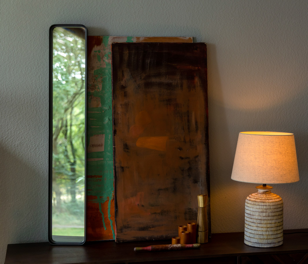 Lustro 'Black Beam' - Czarny