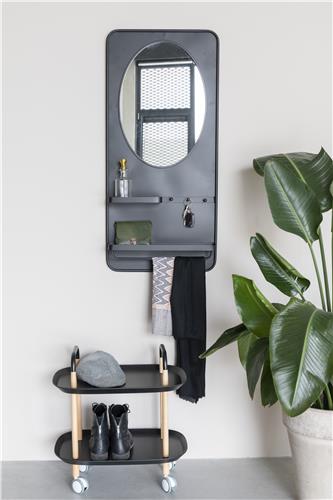 Lustro 'Pascal' L - Czarny