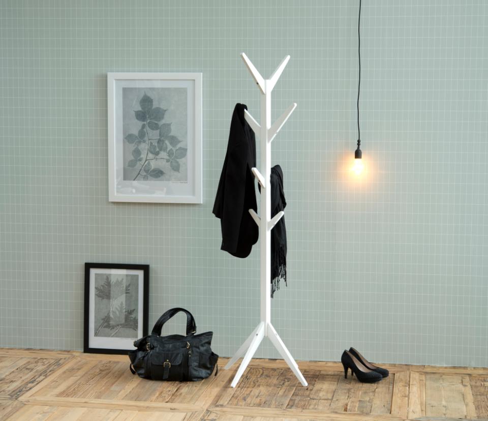 Wieszak na ubrania 'Lotorp' - Biały