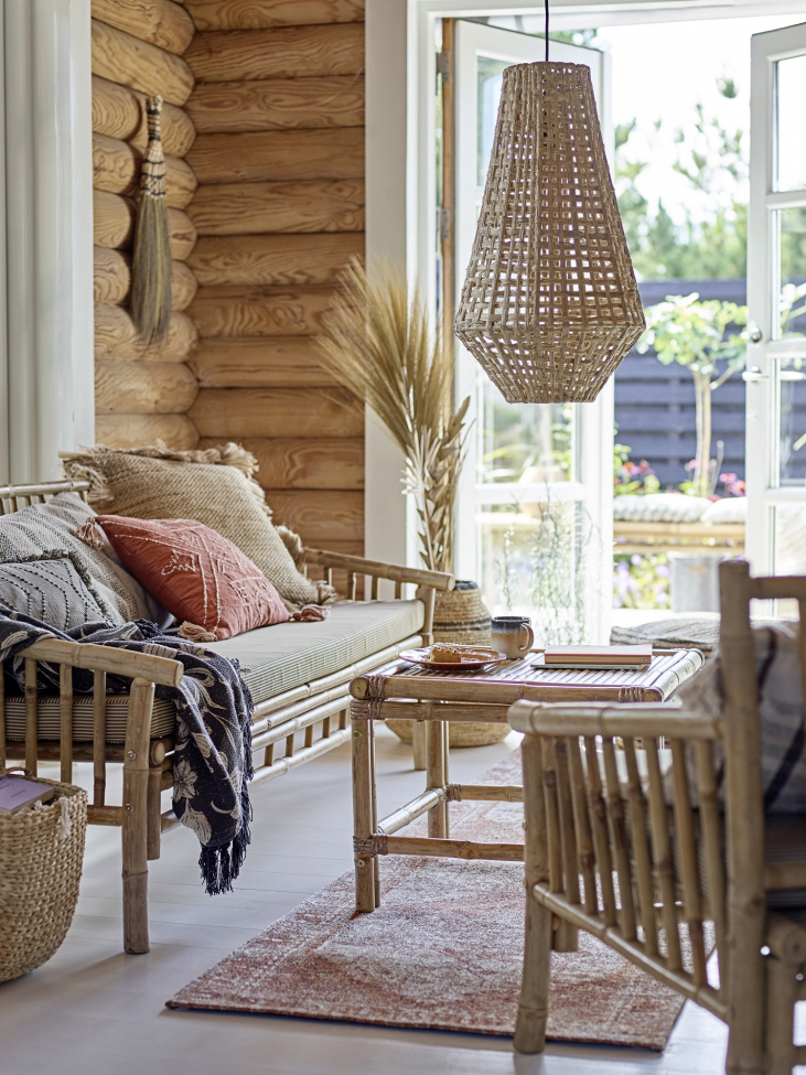 Krzesło ogrodowe 'Sole' - Bambus