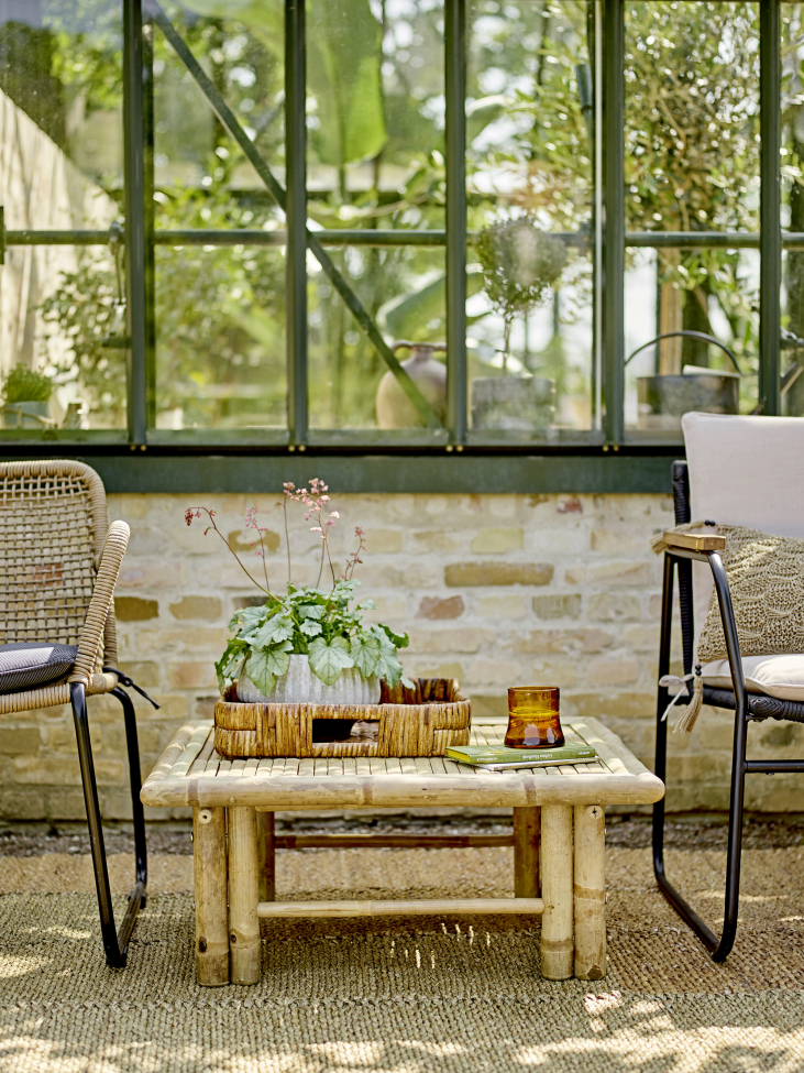 Fotel 'Mundo' - Naturalny/Szary