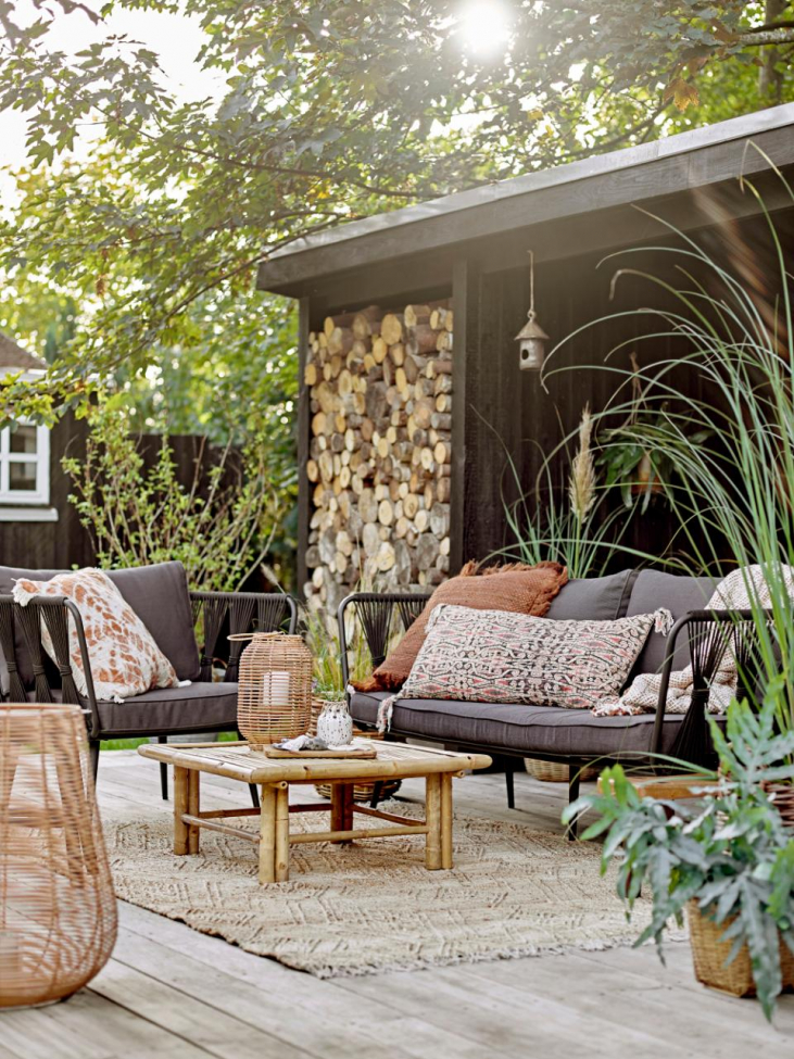 Sofa 'Pavone' - Czarna