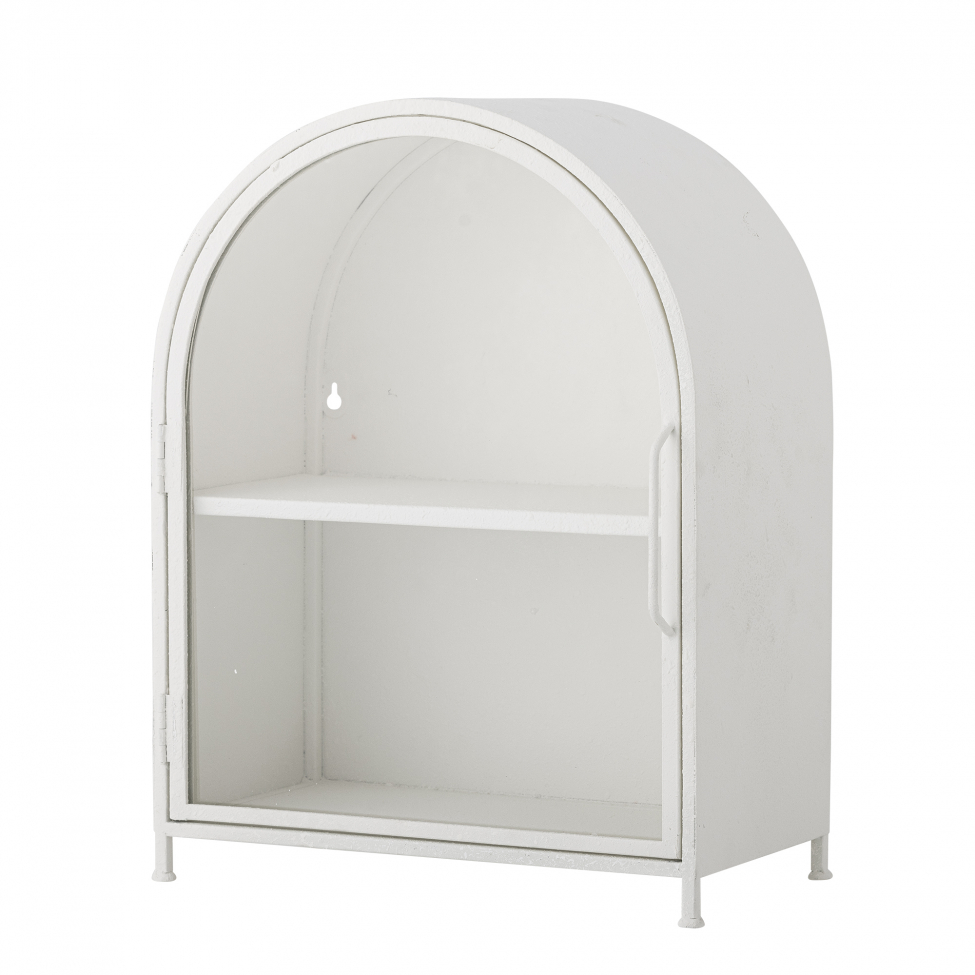 Szafka 'Soria' – biała/metalowa