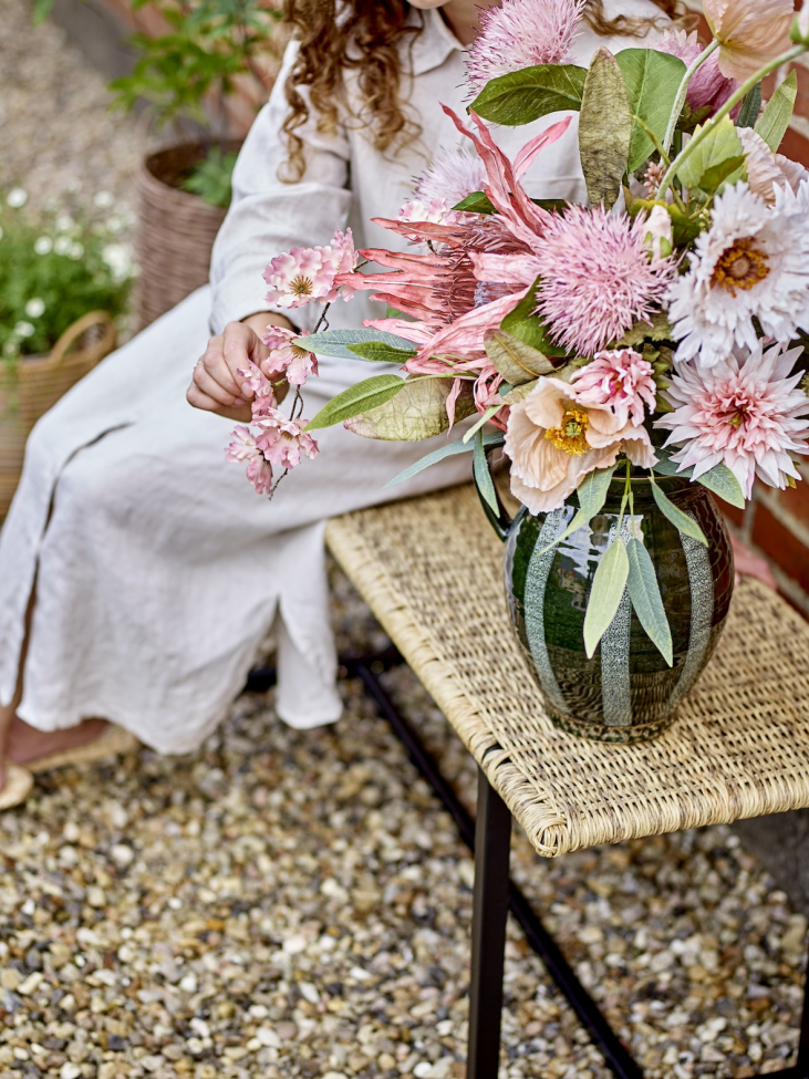 Ławka ogrodowa 'Adilly' – Naturalna/Rattan