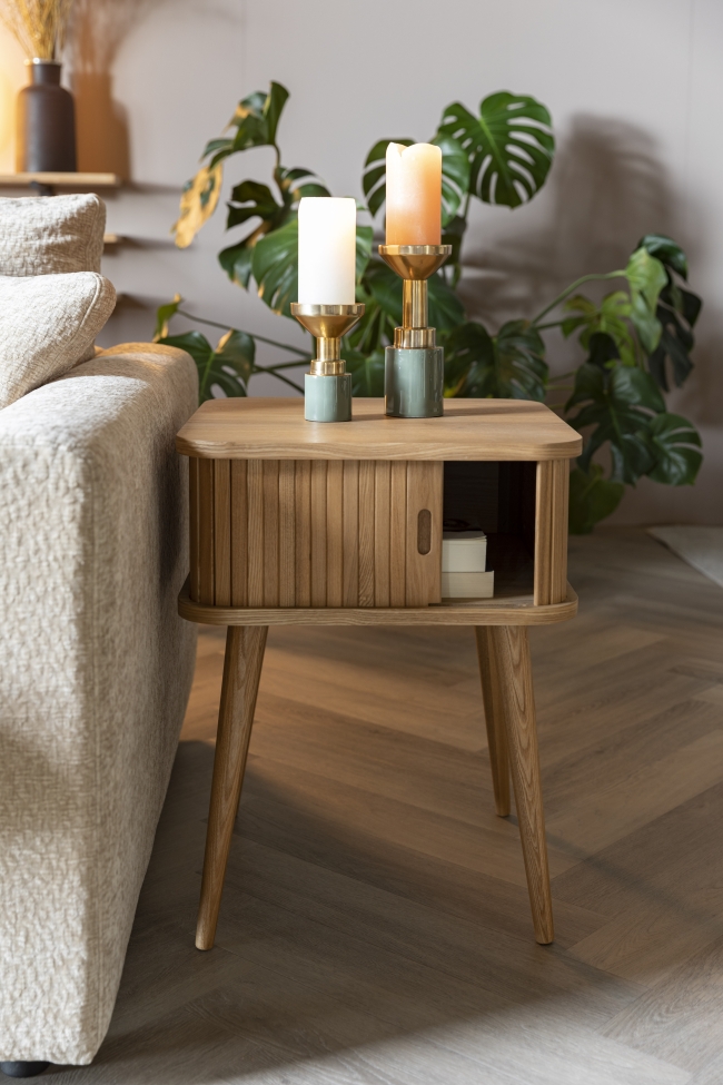 Świecznik 'Glam' - Zielony