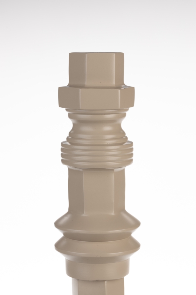 Świecznik 'Totem' - Beżowy