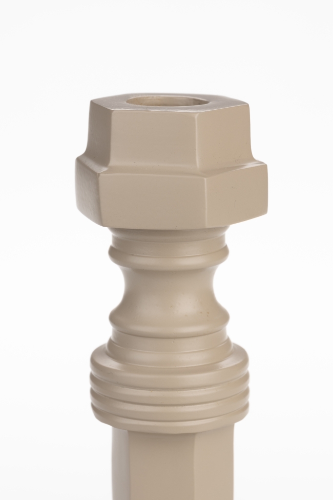 Świecznik 'Totem' - Beżowy