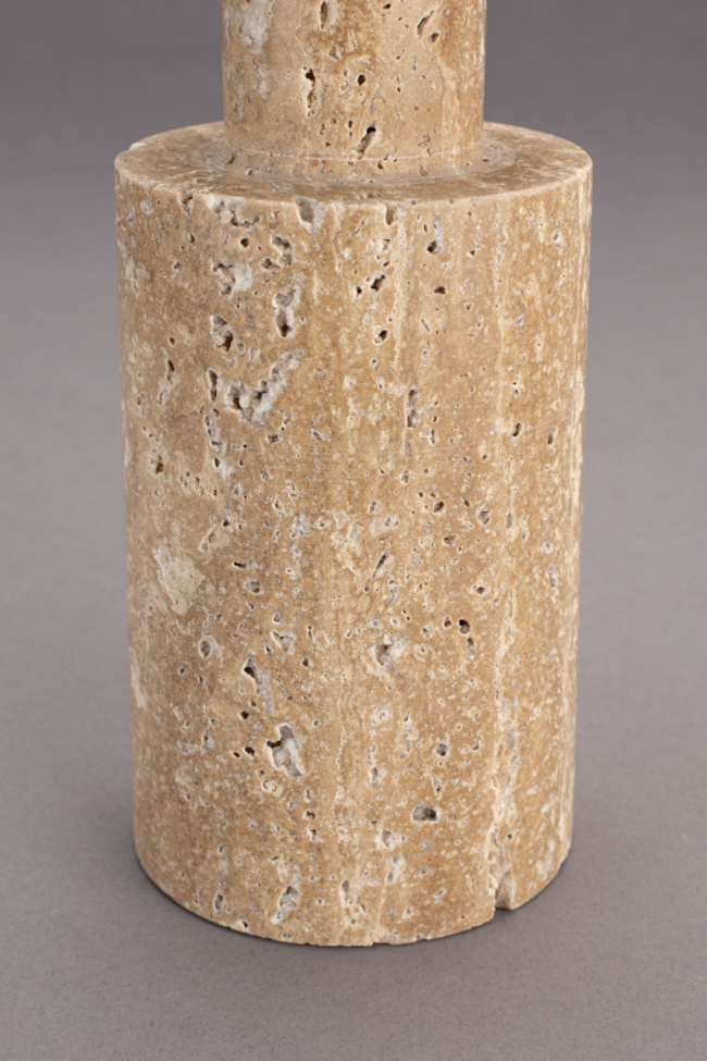 Świecznik 'Paros' - Tarvertin