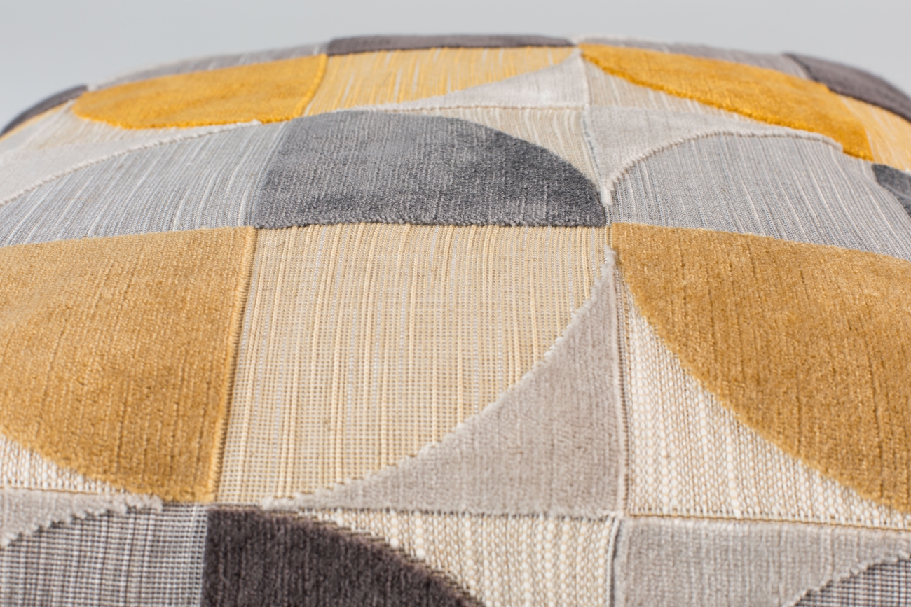 Poszewka na poduszkę 'Club' - Żółty