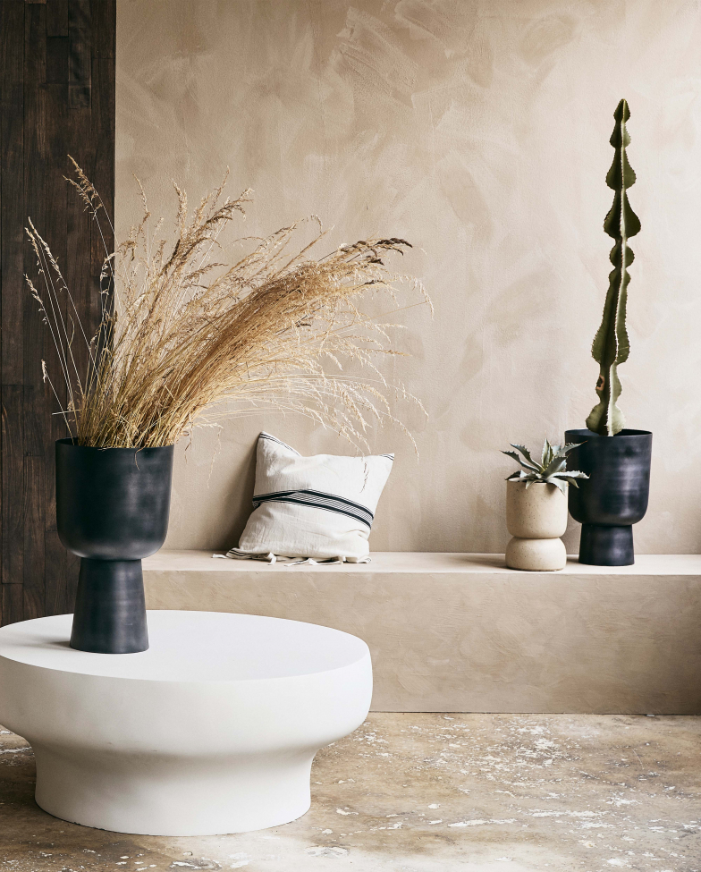 Donica 'Galoa' L - Czarna