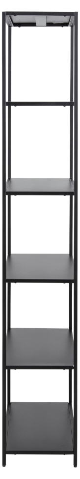 Regał 'Newcastle' 185cm - Czarny