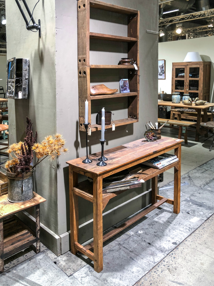 Zestaw 3 świeczników 'Tres' - Vintage/Żelazo