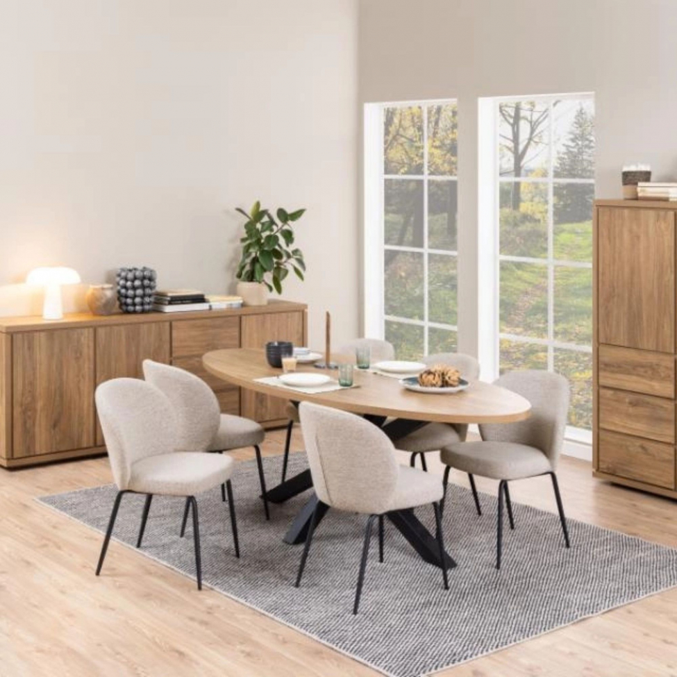 Krzesło 'Ängom' - Beżowe