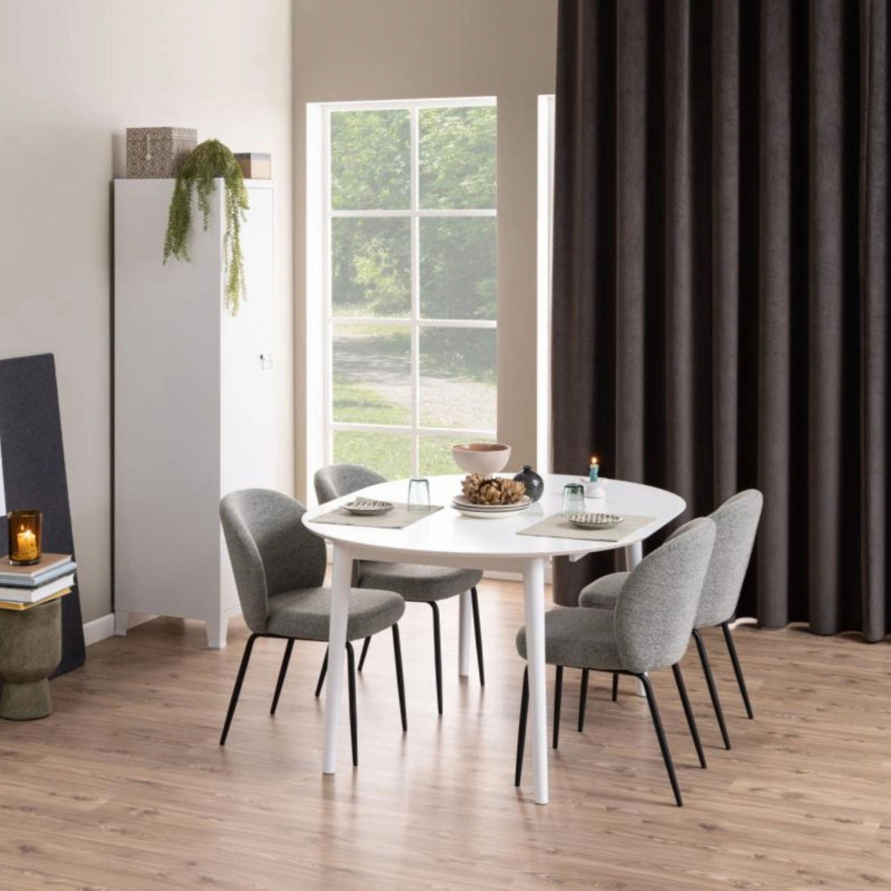 Krzesło 'Ängom' - Jasnoszary