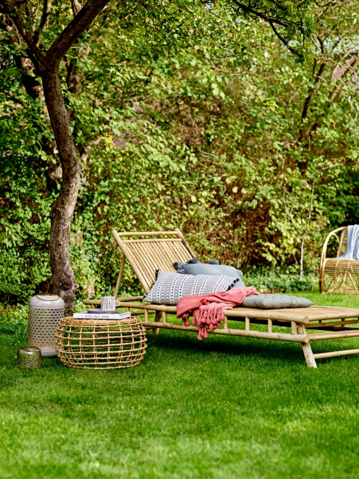 Leżak 'Bambu' - Naturalny