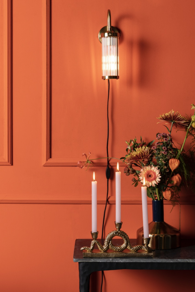 Lampa 'Angel On Fire' - Złoty