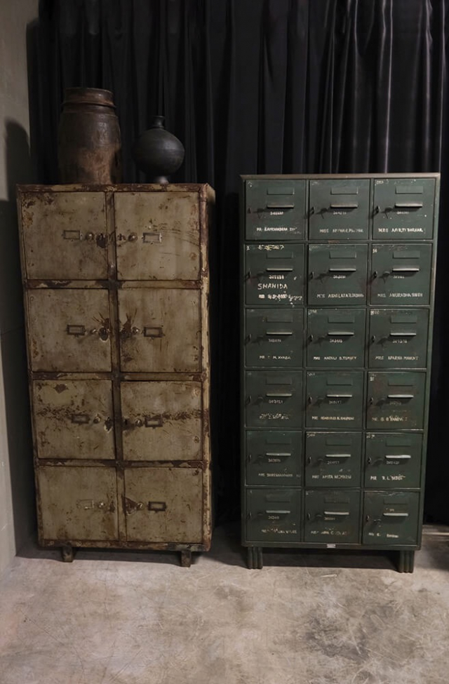 Szafka 'Old locker' - Zielona