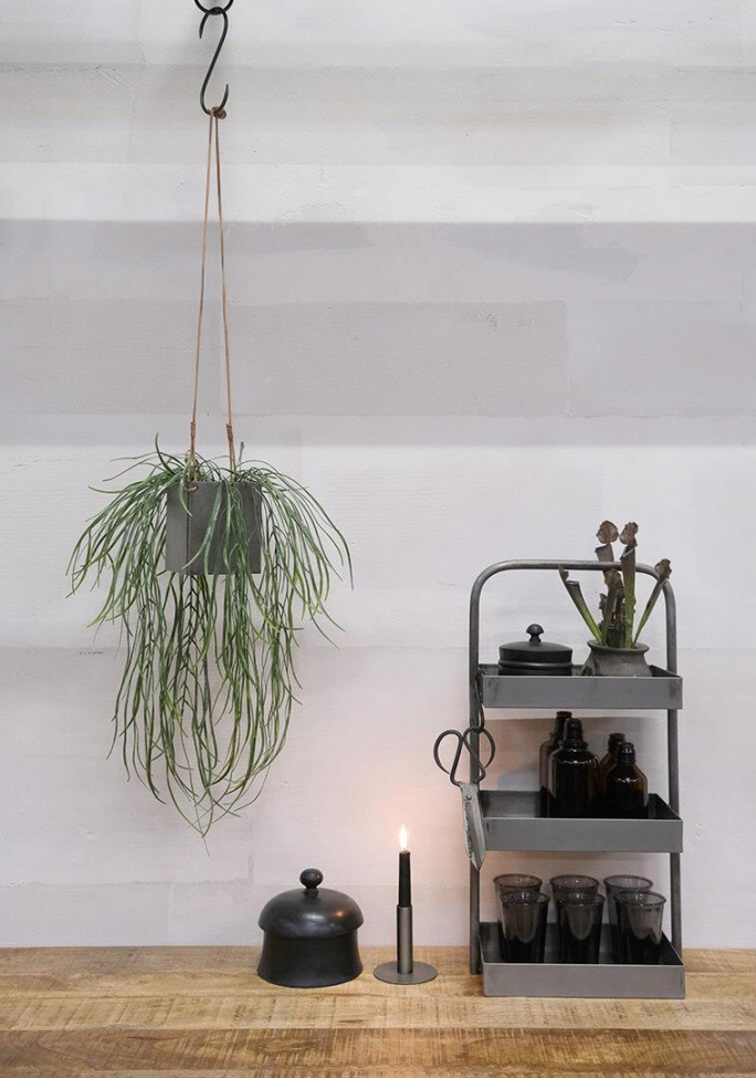 Piękne czarne drewniane etui 'Ozzi' L - Drewno